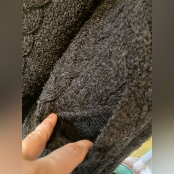 Aran crafts Ireland, Grey wool jacket, L - Picture 6 of 10